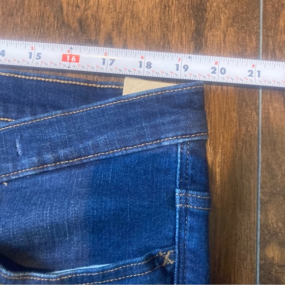 New Madewell NWT 9" Mid-Rise Skinny Jeans Larkspur TENCEL™ Denim Stretch Blue 35 - Picture 10 of 11